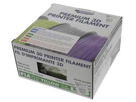 3D Printer Filament, 3.0mm PLA, 1kg. Yellow